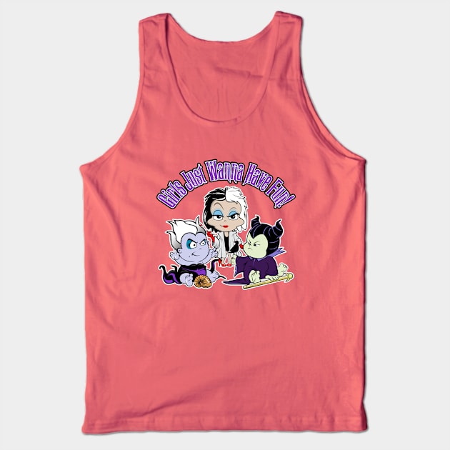 They Just Wanna Have Fun! Tank Top by TinyTerrors